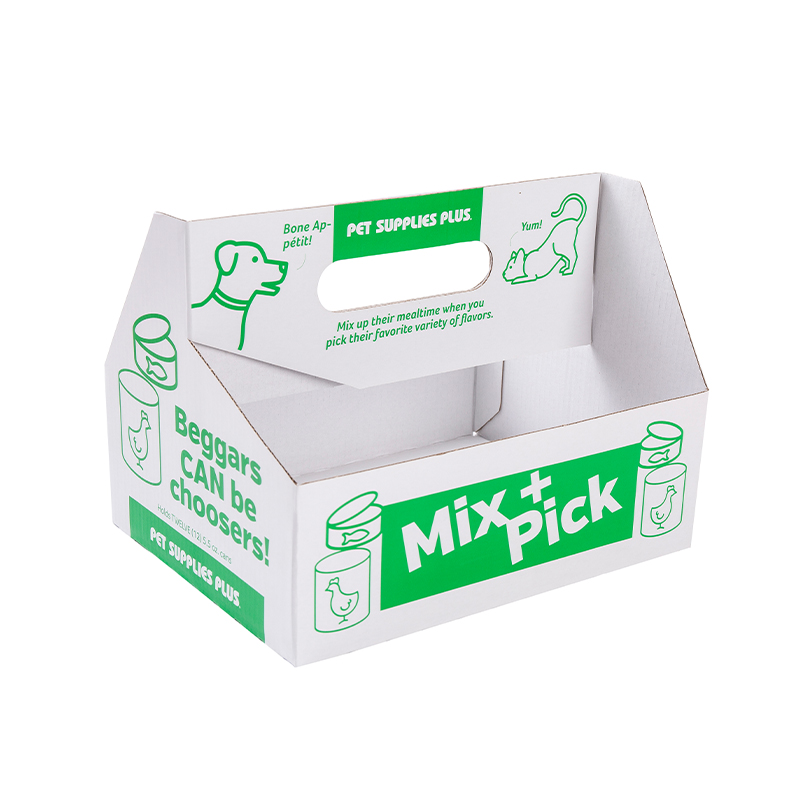 Tear-Off Foldable PDQ Tote Cartons