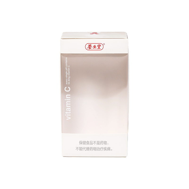 350g White Card Color Printing Transparent Window Packaging Carton With Security Cod